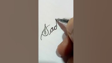 Sadhana Cursive Handwriting || Handwriting || calligraphy writing #handwriting #shorts #calligraphy