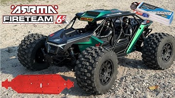 Arrma Fireteam 6s (Vitavon upgrade and Run)