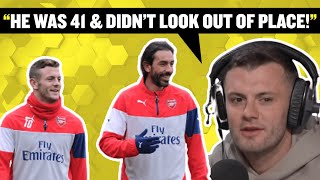 "HE WAS 41 & DIDN'T LOOK OUT OF PLACE!" 😲 Jack Wilshere talks about training at Arsenal with Pires!