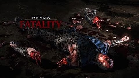 MKX,Raiden stage fatality