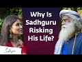 30,000 km Ride – Is Sadhguru Risking His Life? | Mouni Roy asks Sadhguru