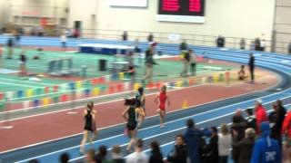 MIAA D2 Indoor Track Championships 2014 Girls 300m Seeded Heat