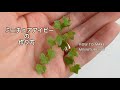 @ZzmamaChannel ミニチュアアイビーの作り方〈How to make miniature ivy〉