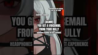 [ASMR# Drunk Bully Leaves the WILDEST Voicemail Confession!