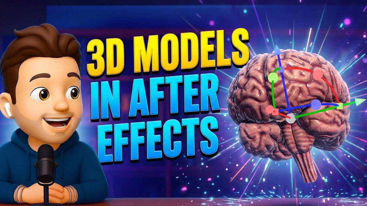 Add 3D Models in After Effects - YouTube