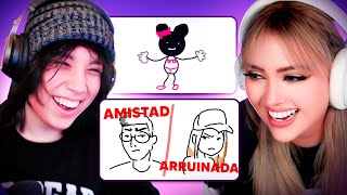 GARTIC PHONE CON STREAMERS DE LA ÉLITE 😎| Arigameplays