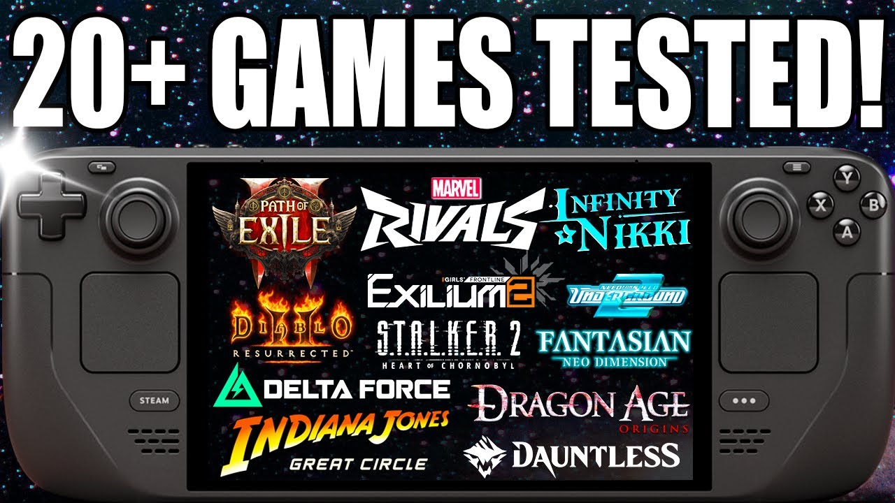 20+ Steam Deck Games To Try At Least Once! - YouTube