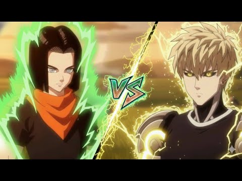 ¡Androide 17 vs Genos! 🤖🔥 | Pelea Épica & Fusión | DBZ x One Punch Man | Sora 2