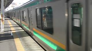 【モノクラス代走】E231系小山車付属編成×２　宇都宮線上野行き赤羽発車
