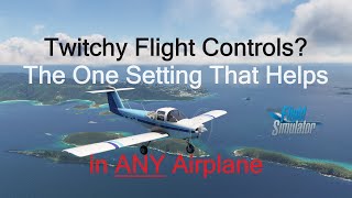 Twitchy Flight Controls? | Fix Your Flight Controls with Extremity Deadzones | MSFS 2020