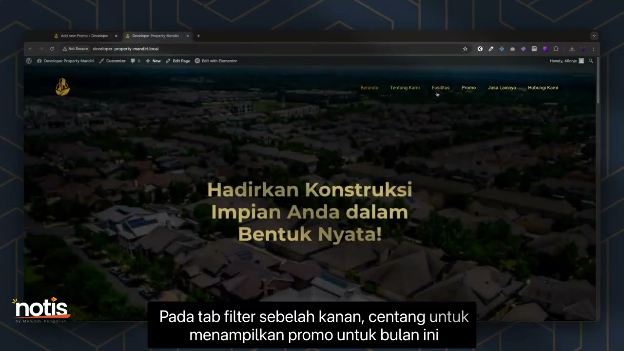 Tutorial Menambahkan Promo Baru dan Setting Filter Otomatis