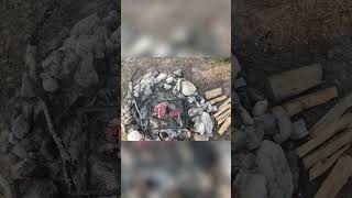 Steak on the Fire & Drone Overview #shorts