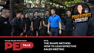 The SHAPE Method: How To Lead Effective Sales Meeting | PEP Talk 6 Profile