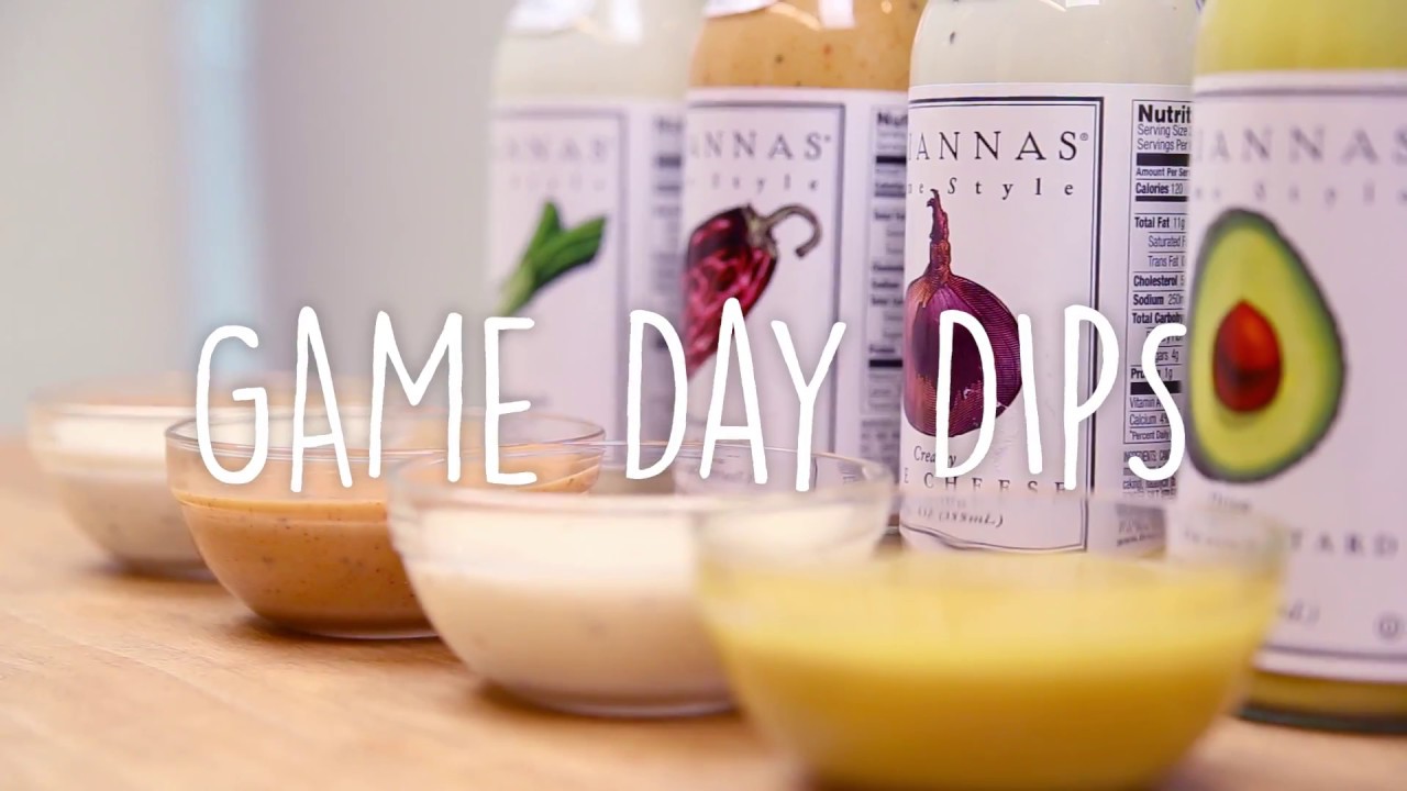 BRIANNAS® Dressings Game Day Dips YouTube