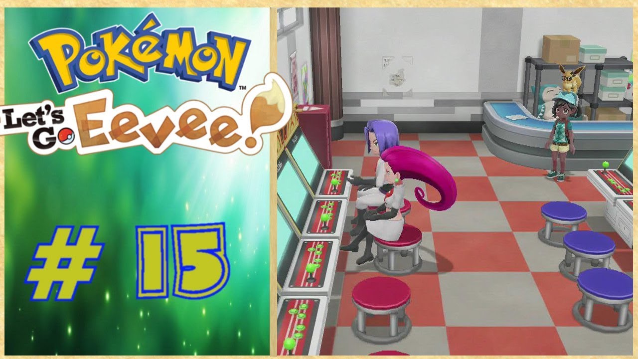 Pokemon Let S Go Eevee Walkthrough Part 15 Celadon City Game Corner Youtube