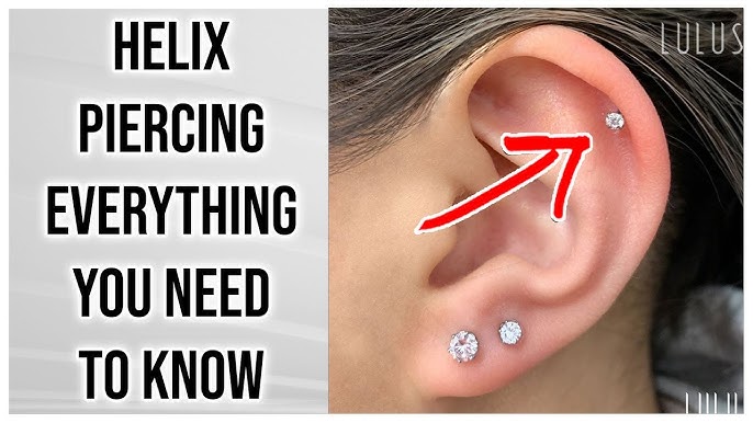 I Just Got a Helix Piercing—Here's What I Learnt