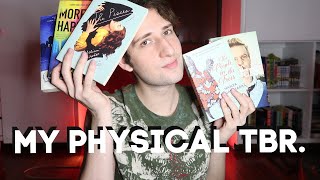 My physical TBR of shame