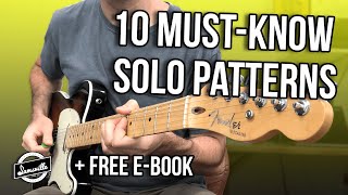 10 Improvisation Patterns You NEED To Know Play Better Guitar Solos