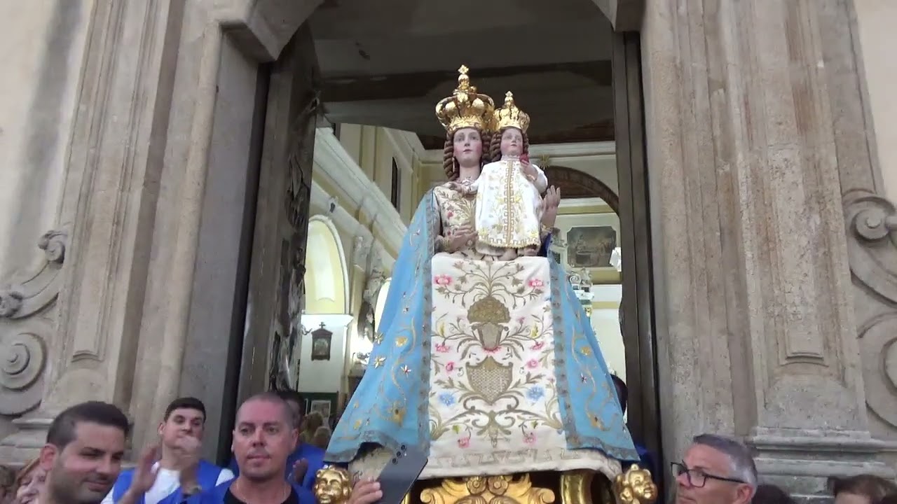 Capistrano la Madonna della montagna di Polsi  il rientro