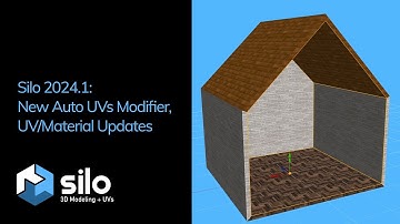 Silo 2024.1 – New Auto UVs Modifier and Other UV/Material Updates