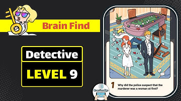Brain Find Detective Level 9 Death in casino Walkthrough