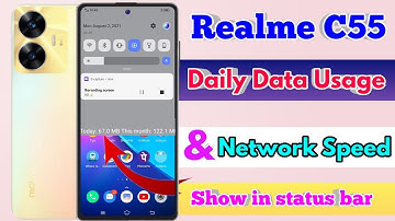 realme c55 network speed setting, realme c55 internet speed meter