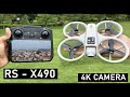 Best Brushless Dual Camera Foldable Drone With Wi-Fi App Control DRONE CAMERA