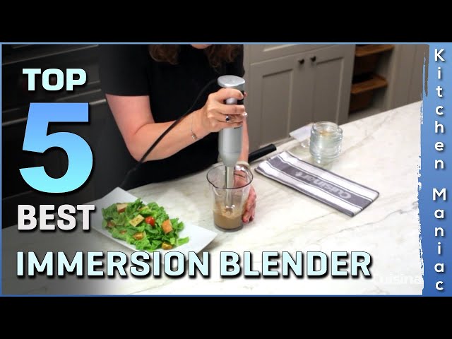 Top 5 Best Immersion Blender Review in 2023 