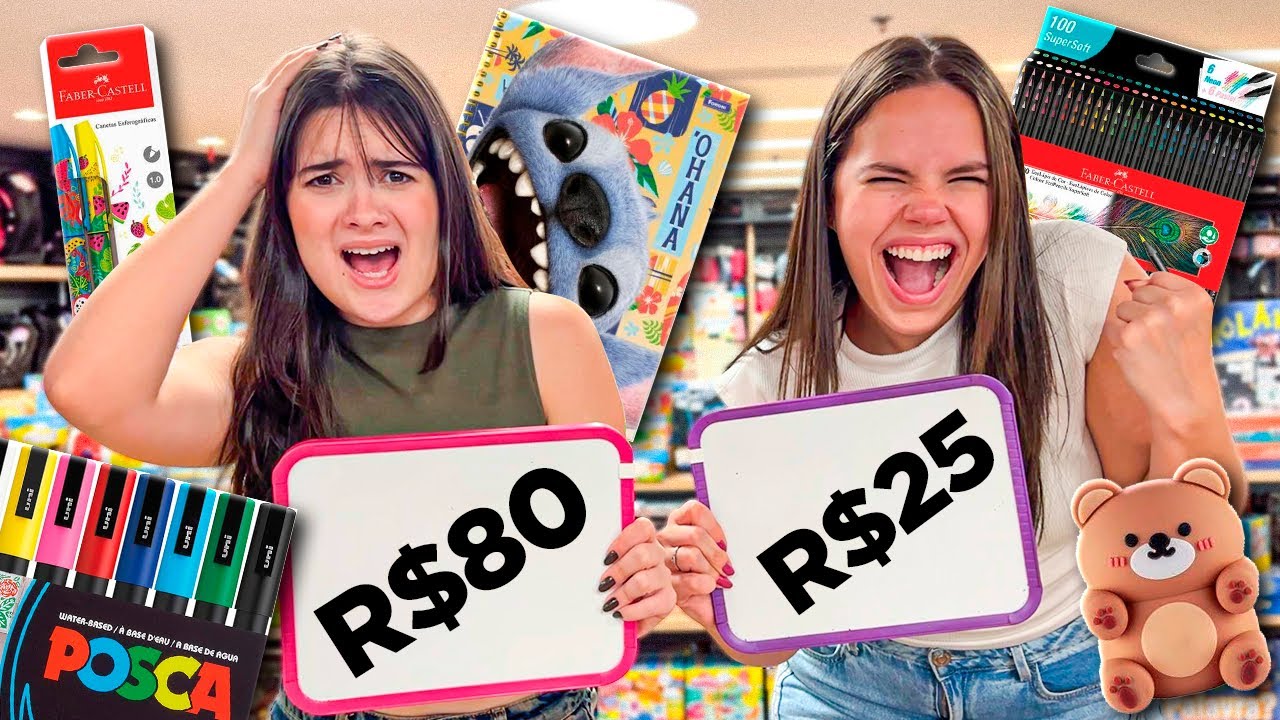 QUEM ACERTAR O PREÇO GANHA O MATERIAL ESCOLAR!