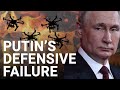 Russia defenceless to ukrainian drones in major embarrassment for putin  michael clarke