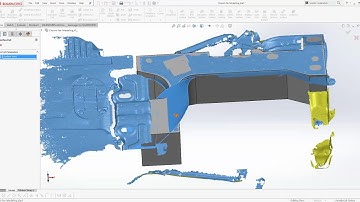 Solid Modeling of Artec Eva Data with Geomagic for Solidworks