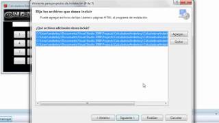 Tutorial Como hacer un instalador exe en Visual Basic Net mp4360p VP8 Vorbis