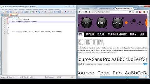 25 HTML et CSS: Formatage du texte (La police)