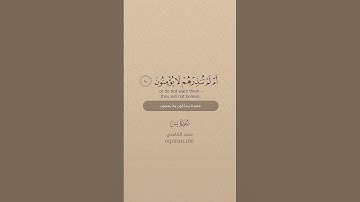 سورة يس  9   12  ~ الشيخ سعد الغامدي #علي #اكسبلور #المصحف #علي #اكسبلور #المصحف