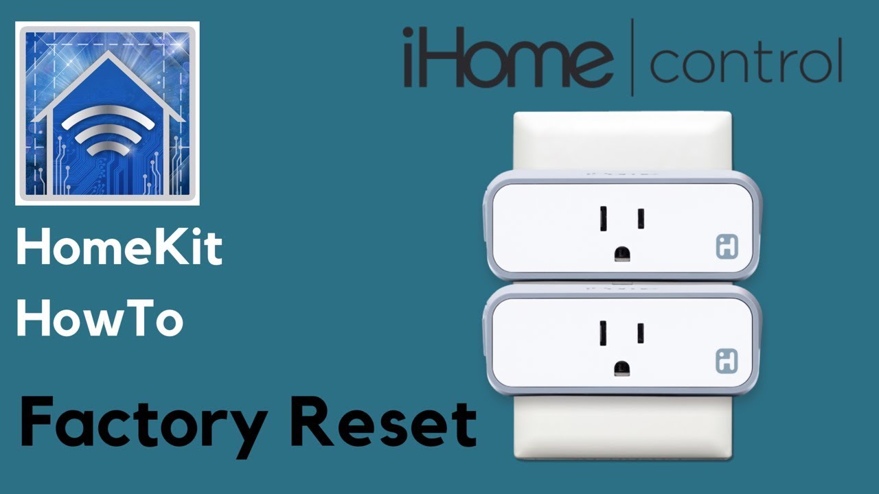 iHome Wi-Fi Control Smart Plug ISP6X Apple Homekit Outlet iPhone Control