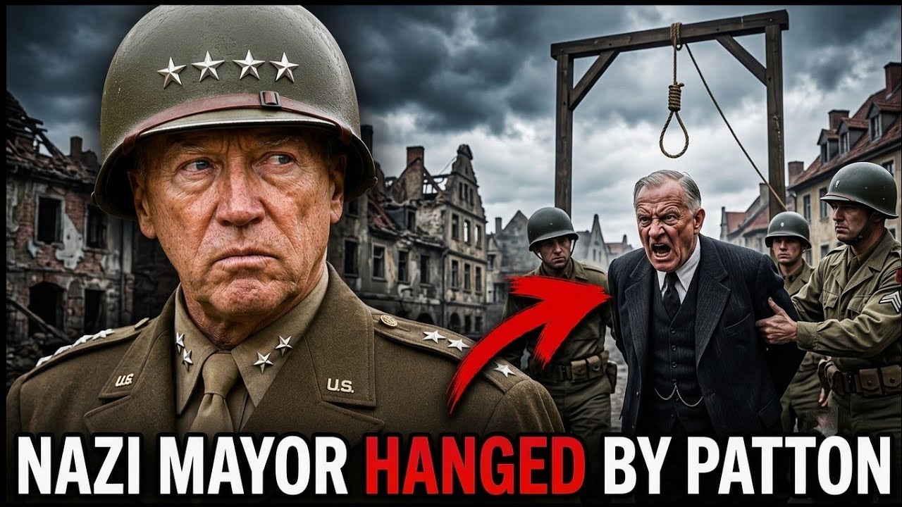 A Nazi Mayor Executed a US Pilot Who Parachuted Into His Town—Patton  Retaliation Shock the Province