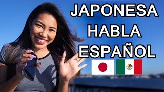 JAPONESA HABLA ESPAÑOL PERFECTO! | Japonesa y Mexicano