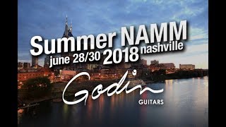 Summer NAMM 2018: The Godin Booth