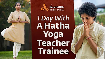 A Day In The Life of A Hatha Yoga Teacher Trainee | Isha Hatha Yoga