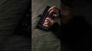Compact keyboard, sound that surprises! ⚡💥#fyp#zornher#wireless#keyboard#mechanicalkeyboardasmr