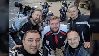 Русские мотоциклисты в Германии