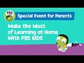 Make the Most of Learning at Home With PBS KIDS | PBS KIDS for Parents