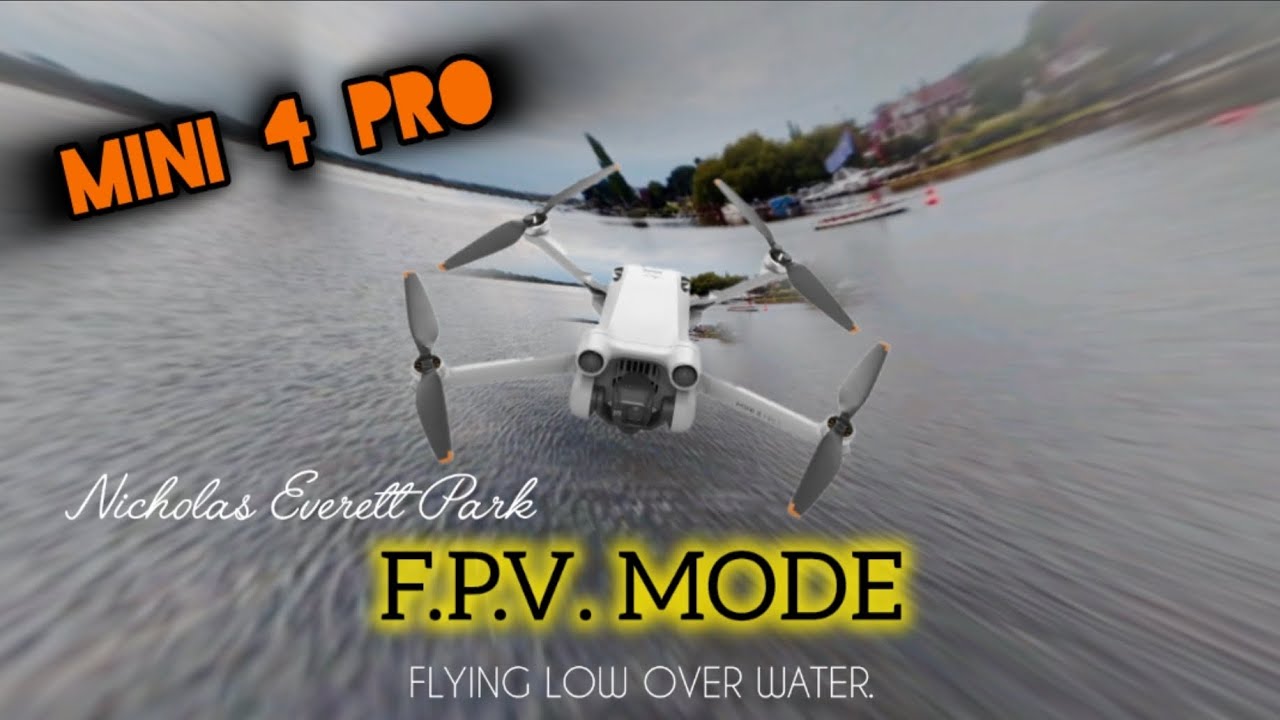 DJI Mini 4 Pro | FPV Mode Over Water – Cinematic Low Flight at Nicholas ...