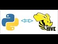 Executing hive queries using pyhive