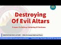 Prayers to destroy evil altarsgathering  ppr  pst james alabi  18042024  day 1279