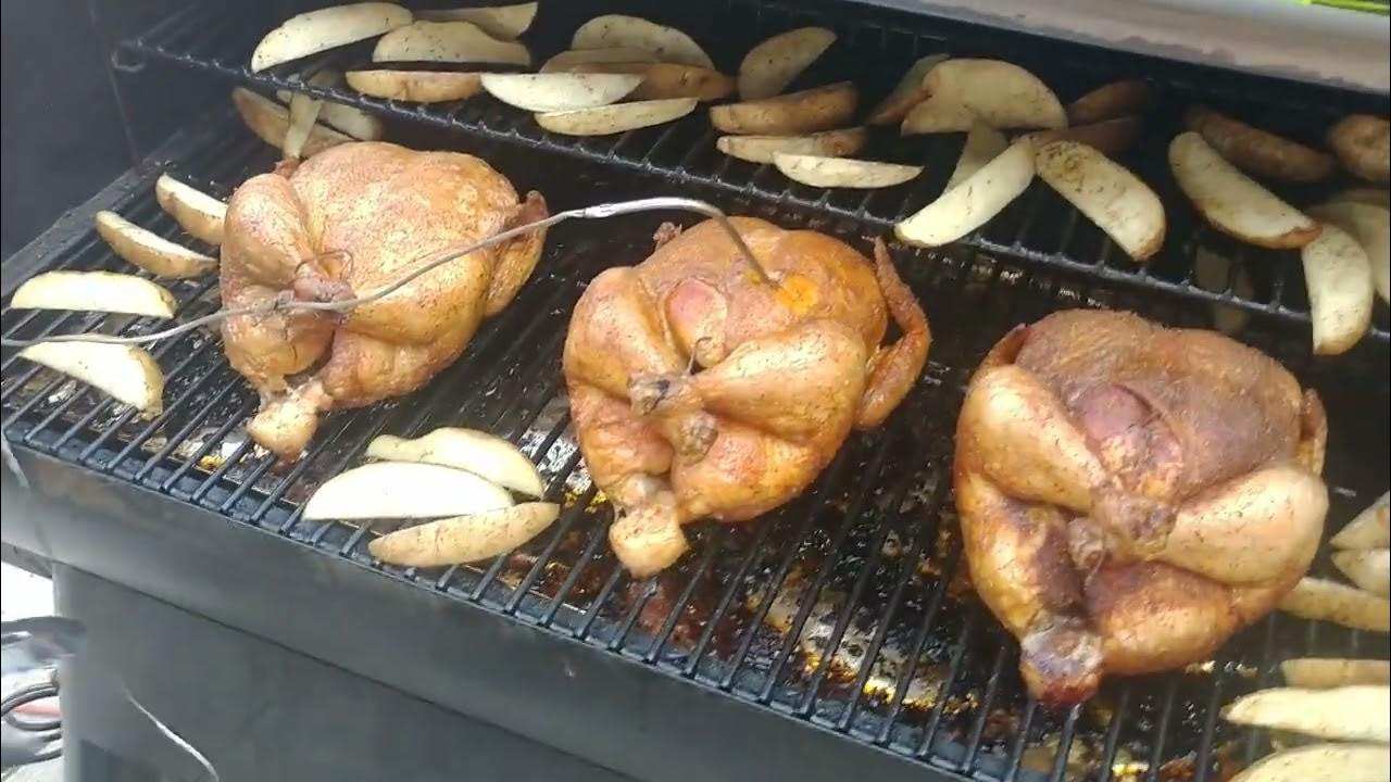 Traeger Smoked Whole Chickens YouTube