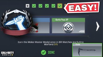 *UNLOCK* SICKLE  Fast | Razor Sharp Event | Call Of Duty Mobile