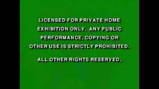 Green Fbi Warning Screenslightstone Home Video 1991-1997