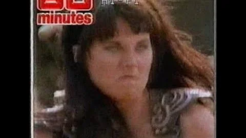 Xena (Lucy Lawless) on 60 Minutes Australia