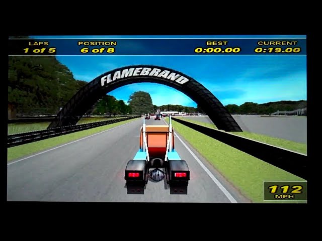 Truck Racing 2 PS2 Game Trucker Lorry Driver Race Videofame for PlayStation  2